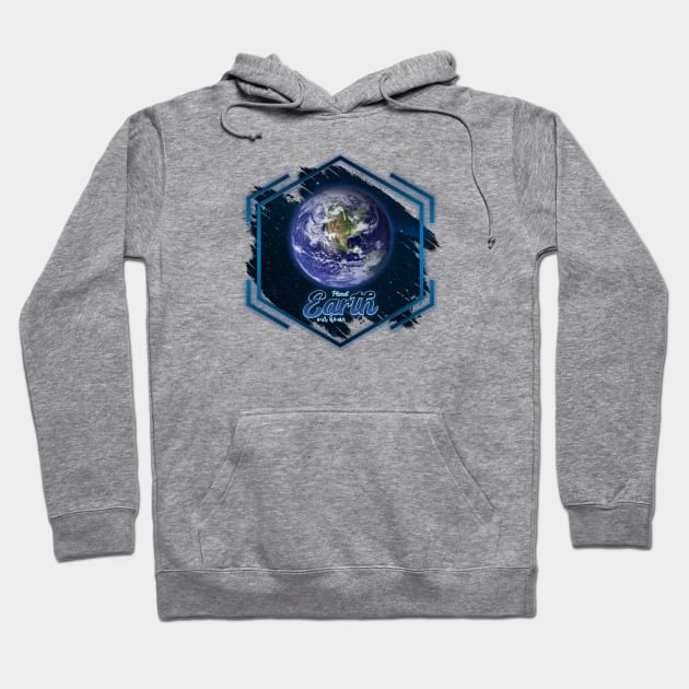 Planet Earth: Our Home Hoodie by Da Vinci Feather